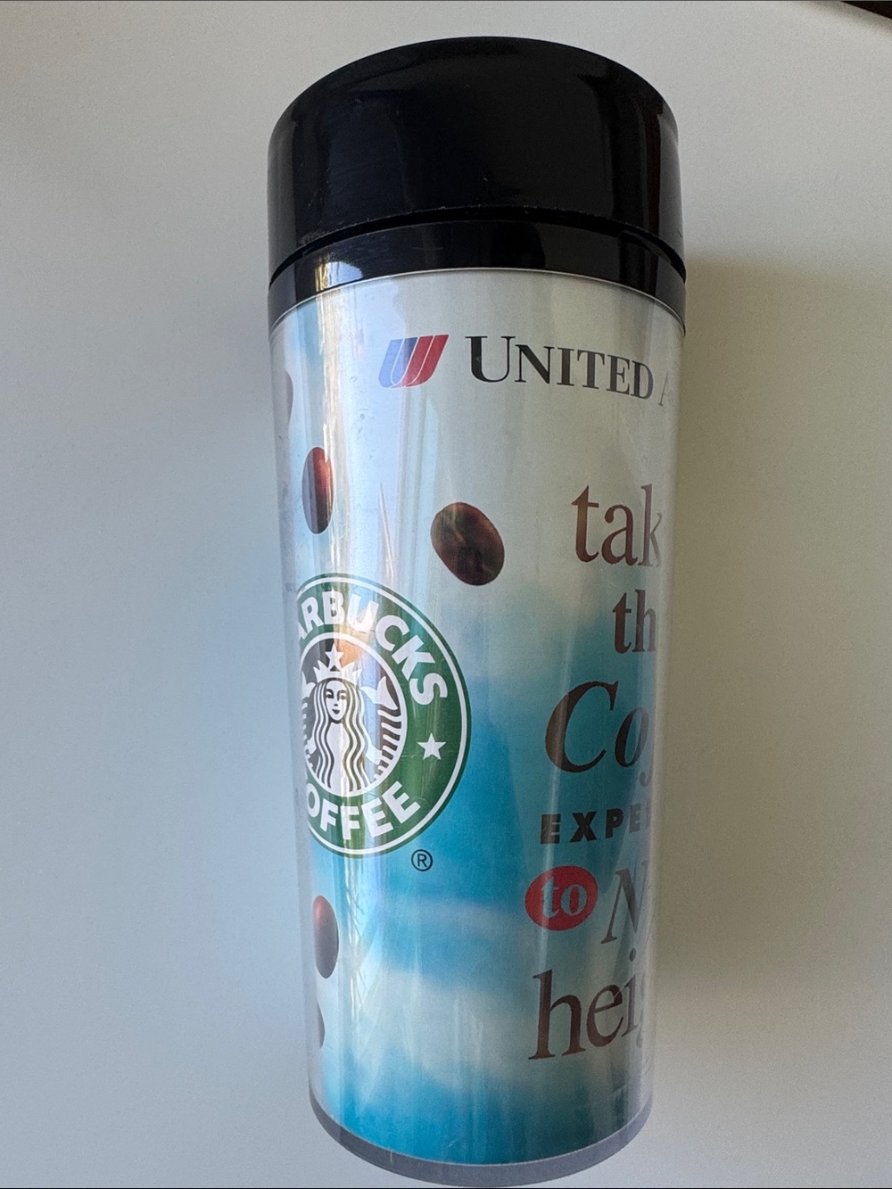 Vintage United Airlines x Starbucks tumbler